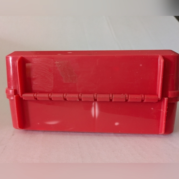 VTG DICK TRACY Red Lunch Box and Thermos Set DISNEY by Aladdin - Picture 4 of 6